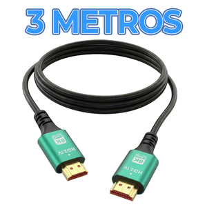 Cable HDMI 2.1 de Ultra Alta Velocidad, 3 Metros, Tipo C, Conectores USB Macho a Macho, Resolución 8K 48Gbps, Blindaje de Nailon Trenzado, 120Hz 4K 8K - Product Image 4