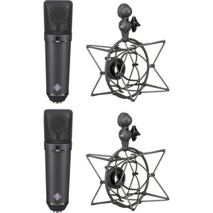 Huge Discount U 87 Ai MT Stereo Set Large-Diaphragm Multipattern <b>Condenser</b> <b>Microphone</b> (Black) - Product Image 4
