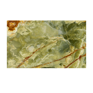 Mármol de ónix verde de calidad de exportación con patrones naturales únicos para Constructores y diseñadores de interiores de alta gama - Product Image 1