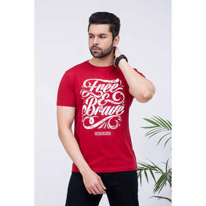 Adler Crewneck T-Shirt 100% Cotton Jersey Silk Screen <b>Printed</b> Logo Embroidered Features Designer Model Number <b>'Printed</b> T Shirts' - Product Image 6