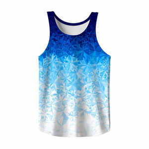 Breathable Knitted Tank Top for Men Quick Dry Comfortable Anti-Pilling Reasonable Price Customized Logo <b>Design</b> High Street Style - Product Image 5