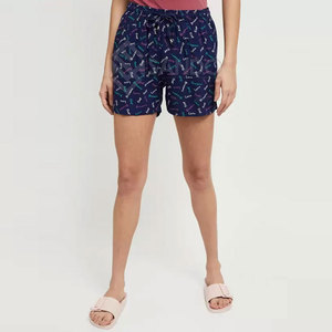 กางเกงขาสั้นลำลองเอวสูงสำหรับผู้หญิง ระบายอากาศได้ดี ผ้าฝ้าย 100% แห้งเร็ว สไตล์ล่าสุด สีพื้น รับผลิตตามแบบสำหรับผู้หญิง ขายส่ง - Product Image 2