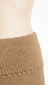 Leggings Deportivos de Cintura Alta para Mujer, Color Almendra Tostada, Personalizados OEM, Pantalones de Yoga de Compresión, Ropa Deportiva - Product Image 6