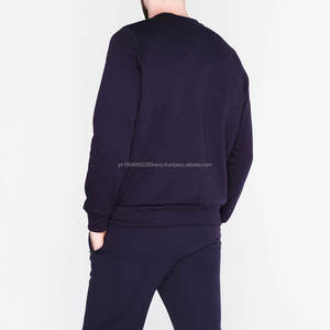 Gran oferta de sudaderas para hombre, diseño de cuello redondo, sudaderas de Color sólido, ropa informal de invierno, Sudadera de cuello redondo personalizada para hombre - Product Image 4