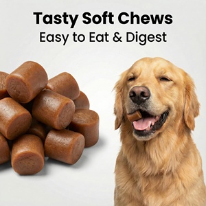Friandises à mâcher douces pour chiens Advanced Skin & Coat avec oméga 3 <span class=keywords><strong>6</strong></span> 9 |   Aide à soulager les démangeaisons cutanées, réduit la perte de poils et favorise un pelage brillant - Product Image 4