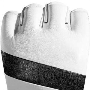 Gants de boxe MMA de haute qualité, fournis directement par l'usine, en cuir de vache véritable, avec lacets, poignées ajustables, toutes tailles. - Product Image 4