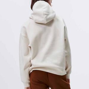 Haute qualité pull Style goutte épaule polaire sweats à capuche pour femmes sweats à capuche surdimensionnés Logo sur mesure Service OEM disponible 2026 - Product Image 3