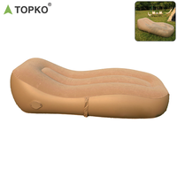 TOPKO-Fauteuil gonflable de haute qualité, chaise de salon portable, canapé gonflable, chaise longue avec batterie intégrée