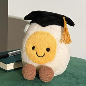 Peluche Drôle en Forme d'Œuf de Docteur avec Doublure en Coton PP – Cadeau d'Anniversaire Confortable pour Enfants et Décoration Bébé & Enfants - Product Image 1