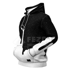 Venta al por mayor invierno sublimación sudaderas con capucha para hombres fabricante personalizado de alta calidad 100% algodón polar transpirable de secado rápido - Product Image 3