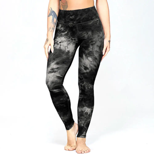 Leggings nueva llegada sólido gimnasio Fitness Leggings mujeres rayas melocotón cadera cintura alta Control de barriga secado rápido - Product Image 1