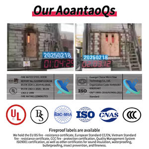 <span class=keywords><strong>Porte</strong></span> extérieure résistante aux intempéries, isolée thermiquement, en acier renforcé, avec serrure multipoints antivol et anti-perçage <span class=keywords><strong>pour</strong></span> villas résidentielles - Product Image 4