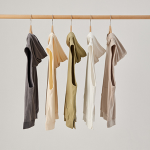 Débardeurs à capuche pour hommes Gym Workout Cut Off T-Shirt Pocket Training Hoodies Sleeveless Bodybuilding Muscle Sweatshirt Hoodie - Product Image 5