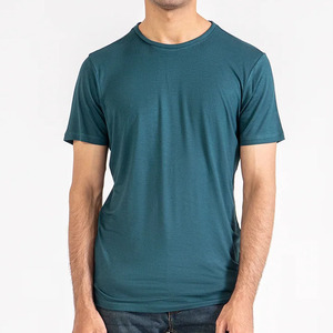 เสื้อยืดผ้าฝ้ายออร์แกนิคทรงหลวมพอดีตัวสำหรับผู้ชาย100% ผ้าฝ้ายออร์แกนิคพิมพ์ลายสีพื้นสไตล์สตรีทแวร์ผ้าถักน้ำหนัก220กรัม - Product Image 1