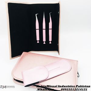 แหนบต่อขนตาสีชมพูแบบยั่งยืนชื่อแบรนด์ที่กำหนดเอง - Product Image 4