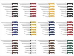 <span class=keywords><strong>Set</strong></span> di <span class=keywords><strong>Coltelli</strong></span> da Macellaio YanZap in Acciaio Inossidabile ad Alto Contenuto di Carbonio e Molibdeno per Disossare e Filettare con Manico Ergonomico e Antiscivolo in PP - Product Image 4