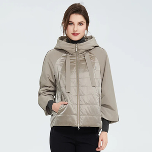 Fabrication de vêtements prix de gros femmes vestes bouffantes pas cher prix vêtements d'hiver fermeture éclair dernière conception veste respirante pour femmes - Product Image 1