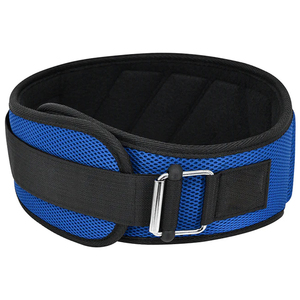 เข็มขัดยกน้ำหนักไนลอนนีโอพรีนระบายอากาศสำหรับยิมอุปกรณ์ออกกำลังกาย - Product Image 3