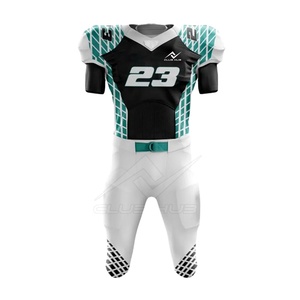 Uniforme de fútbol americano personalizado para Equipo Nacional Conjunto de estilo único con mangas cortas - Product Image 1