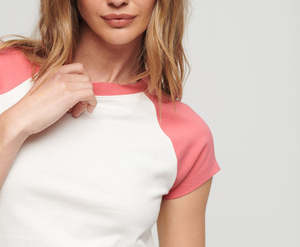 OEM Women's <b>Sexy</b> <b>Crop</b> <b>Tops</b> Custom Screen Print Logo O-Neck Shirt Wholesale Streetwear Fashion 2026 - Product Image 2