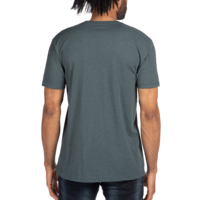Camiseta de Manga Corta para Hombre, 100% Algodón, Corte Ajustado, Cuello Redondo, con Logotipo Frontal, Transpirable y de Secado Rápido