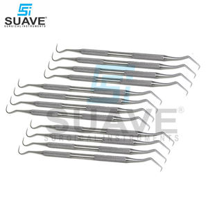 Ensemble de 12 sondes dentaires pour détartreurs Explorer Ensemble d'instruments chirurgicaux Explorer de SUAVE SURGICAL INSTRUMENTS - Product Image 3