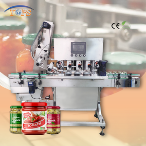 Bền chai tự động máy đóng nắp cho màu hương liệu nhựa chai tròn vít cap máy - Product Image 1