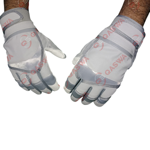 Prix bon marché Protection des mains Hommes Femmes Gants de frappe de baseball en cuir véritable Doigt complet Gants de baseball durables - Product Image 2