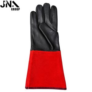Guantes de soldadura para soldador Tig y Mig Guantes de cuero de vaca ignífugos Anti calor Seguridad y protección - Product Image 3
