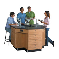 Table/banc de laboratoire de chimie/phycique/biologie, équipement de laboratoire pour salle de classe/mobilier de laboratoire