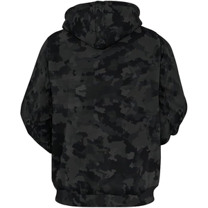 Sweat à capuche camouflage confortable, doux, chaud, respirant, décontracté, tendance, facile à porter, pour l'extérieur - Product Image 3