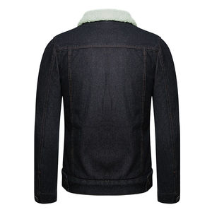 Chaqueta Vaquera de Invierno para Hombre 2025 de Alta Calidad, Hecha a Medida, Transpirable, Resistente al Viento, Ecológica, de Secado Rápido, Informal, con Detalles de Botones, Moderna - Product Image 3