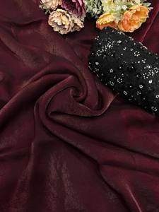 Saree en tissu de soie de qualité supérieure élégant de créateur exclusif de boutique indienne avec chemisier élégant dernier sari ethnique à la mode ethnique - Product Image 6