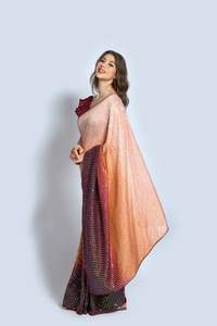 Relancement de notre collection de saris en soie Vichitra, un best-seller de Bollywood, par Fabzone - Product Image 6
