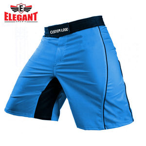 Pantalones cortos MMA con diseño de tu propio logotipo para hombre, Shorts deportivos elegantes de buena calidad para lucha MMA - Product Image 4