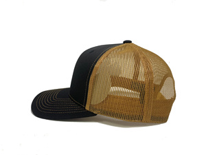 Venta al por mayor de gorras deportivas con logotipo personalizado, sombreros de camionero de 6 paneles, ala curva, malla transpirable, equipo para exteriores, moda, liso, OEM Vietnam - Product Image 3