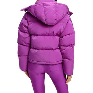 Chaqueta Acolchada de Invierno para Mujer, Personalizada, Tejida, Ecológica, Impermeable, con Relleno, de Nailon, para Exteriores, SI-WPJ-030 - Product Image 2