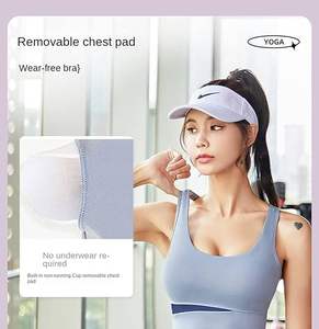 Vêtements de sport pour femmes survêtement de gymnastique avec ascenseur des fesses à manches longues ensembles de yoga 2 pièces Logo personnalisé en gros motif solide longueur courte - Product Image 3