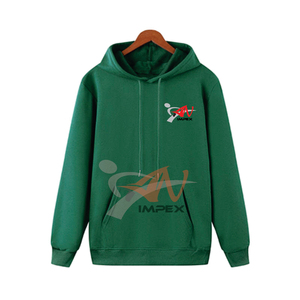 คุณภาพสูงที่กําหนดเองการพิมพ์โลโก้ผู้ชายเสื้อสวมหัว Hoodie วัสดุที่กําหนดเองยืดหยุ่นผู้ชายเสื้อสเวตเตอร์ Hoodie - Product Image 2