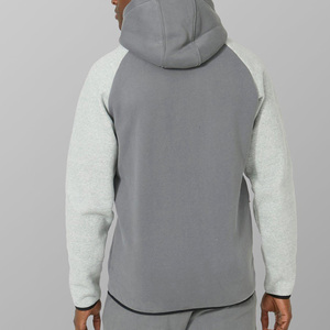 Sudaderas con Capucha y Cremallera Personalizadas al por Mayor de Alta Calidad con Logotipo/Estampado para Hombre, Cómodas, de Colores Sólidos y Transpirables - Product Image 2