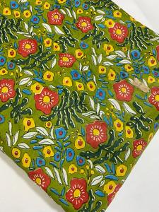 Tela de algodón ligera de alta calidad con diseño floral versátil para camisa de niños ropa decoración del hogar cubierta precios bajos en la India - Product Image 6