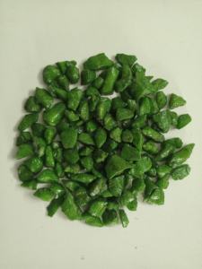 Guijarro de grava agregado recubierto de cuarzo decorativo de piedra Natural verde respetuoso con el medio ambiente duradero para uso en exteriores precio al por mayor - Product Image 5