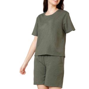 Ensemble 2 pièces pour femme, logo personnalisé, velours, tricot, coupe-vent, service OEM, MADE BY HS 2026 - Product Image 1