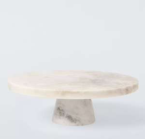 Nouvellement artisanat marbre Dessert support maison fête de mariage porter Table décorer nouveau Design forme ronde - Product Image 1