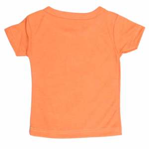 Camiseta para Bebé Recién Nacido - Naranja - Product Image 2