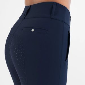 Pantalones ecuestres de mujer de alta calidad, agarre completo, ropa personalizada elegante a granel, pantalones de montar a caballo al por mayor - Product Image 4