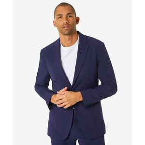 Giacca da Completo Blu in Tessuto Elasticizzato Modern-Fit per Uomo Michael Kors, Taglia 48R - Product Image 1