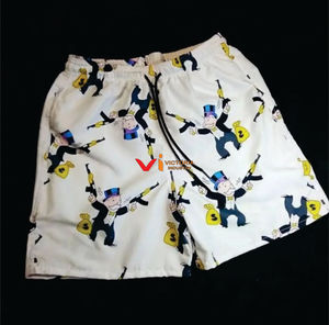 Ligero High Street Eco-Friendly Grey Windbreaker Shorts Allover Sublimación Impreso Poliéster Atlético Servicio OEM - Product Image 2