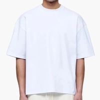 Vente directe d'usine SUN PARK SPORTS T-shirts en jersey tricoté à manches courtes pour hommes, col rond, décontractés, confortables et respirants