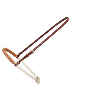 Noseband de cuerda cubierta Premium para caballos, calzones, banda para la nariz equina acolchada suave, Control de entrenamiento, educación de equitación ajustable - Product Image 6